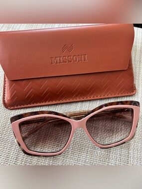 NEW Missoni Sunglasses MIS 0187/G/S Q1Z/3X Pink chevron